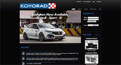 Desktop Screenshot of koyoradracing.com